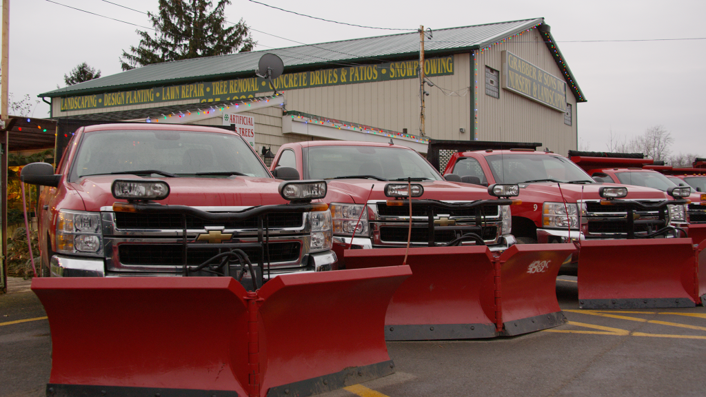 Our snow plow fleet. Snow Plow Company in Buffalo NY